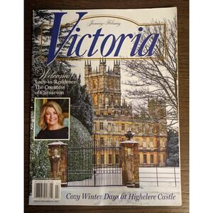 January/February 2026 VICTORIA Romantic Living Magazine Highclere Castle England